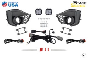 Ford Mustang Fog Lamp Kit - Diode Dynamics - SS3 Add-On Pro - Yellow - `24-`28 Ford Mustang Fog Lamp Kit - Diode Dynamics - SS3 Add-On Pro - Yellow - `24-`28